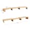 Mind Reader Dual Monitor Stand, Laptop Riser, Desktop Organizer, Office, MDF, Brown